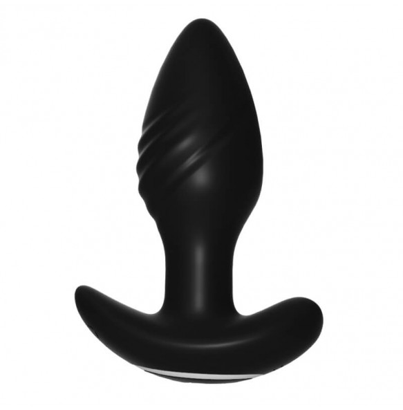 MizzZee - Black Spade Vibrating Anal Plug (Smart APP Model - Chargeable)